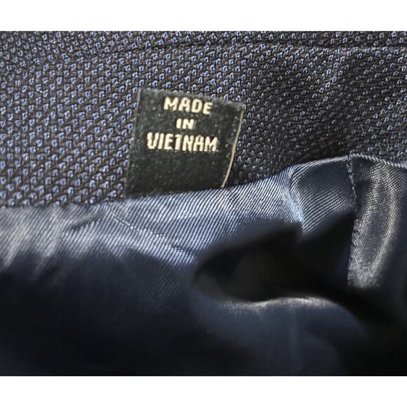 Nautica Mens Modern Fit Sport Coat 38 Regular Navy - Picture 13 of 13